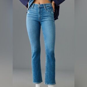 PAIGE Women's Straight Leg Jeans - Blue